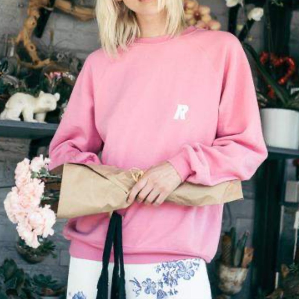 Pink Oversized Sweater